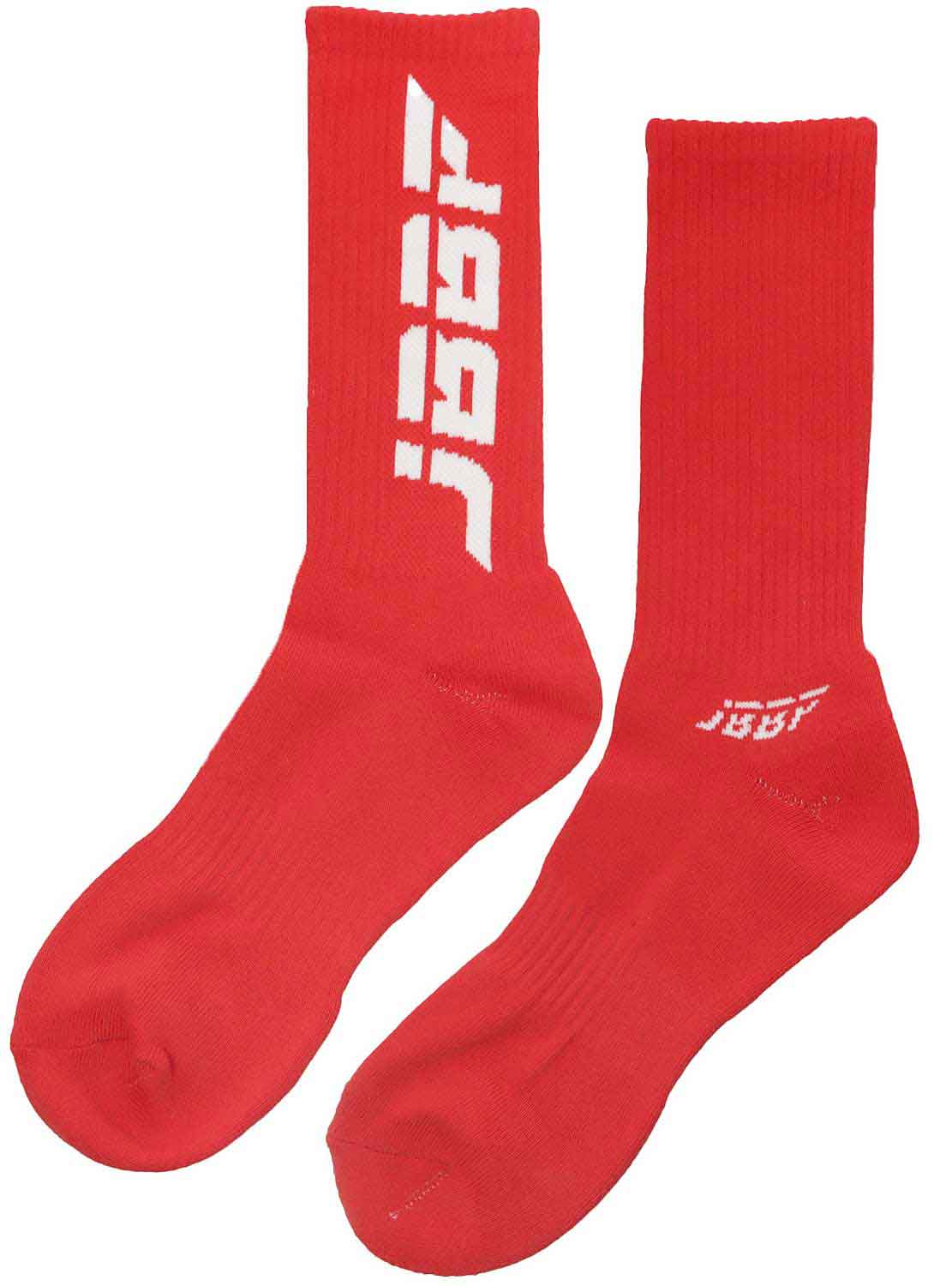 JBBF SOCKS - 赤ロング丈