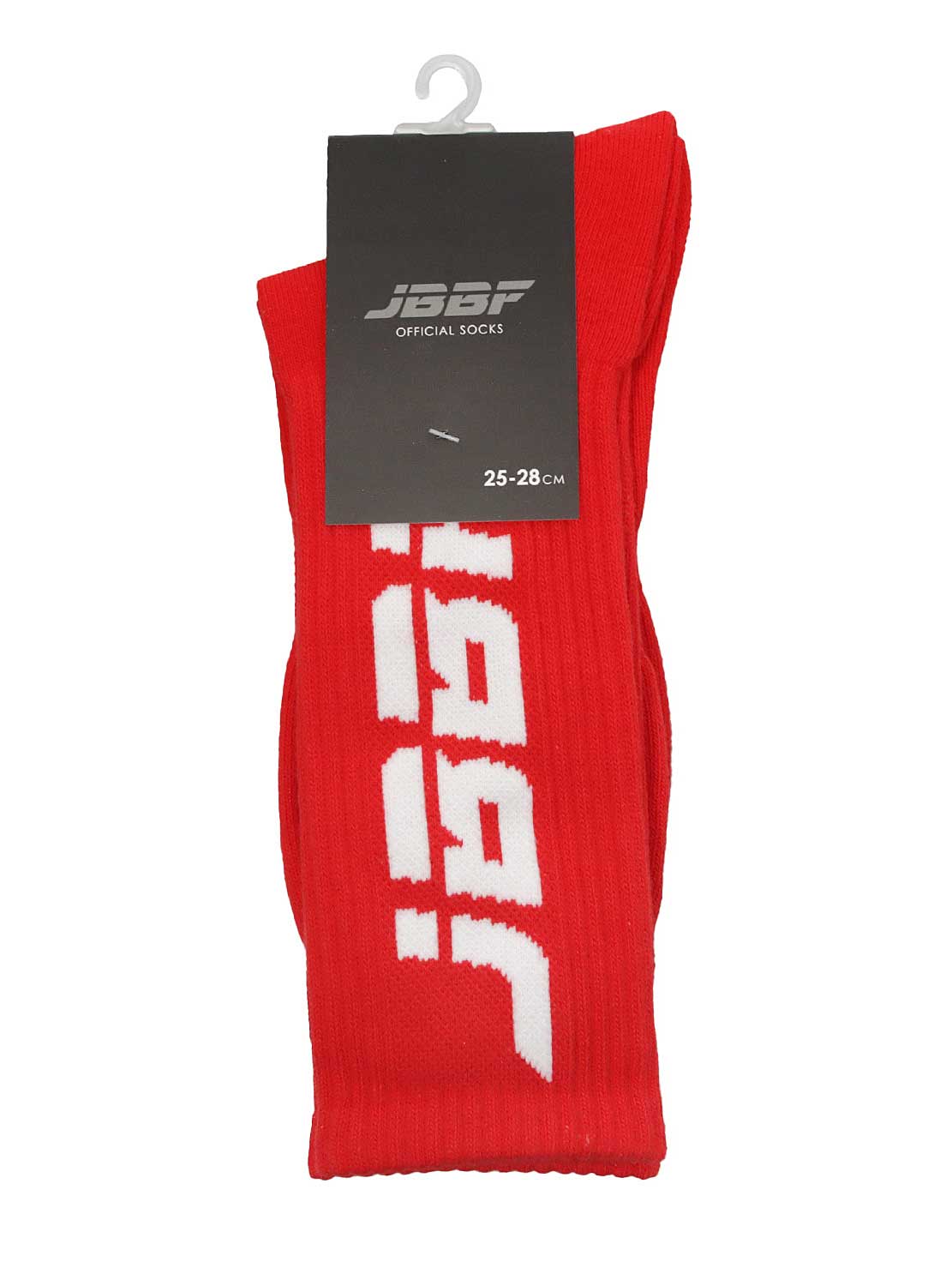 JBBF SOCKS - 赤ロング丈