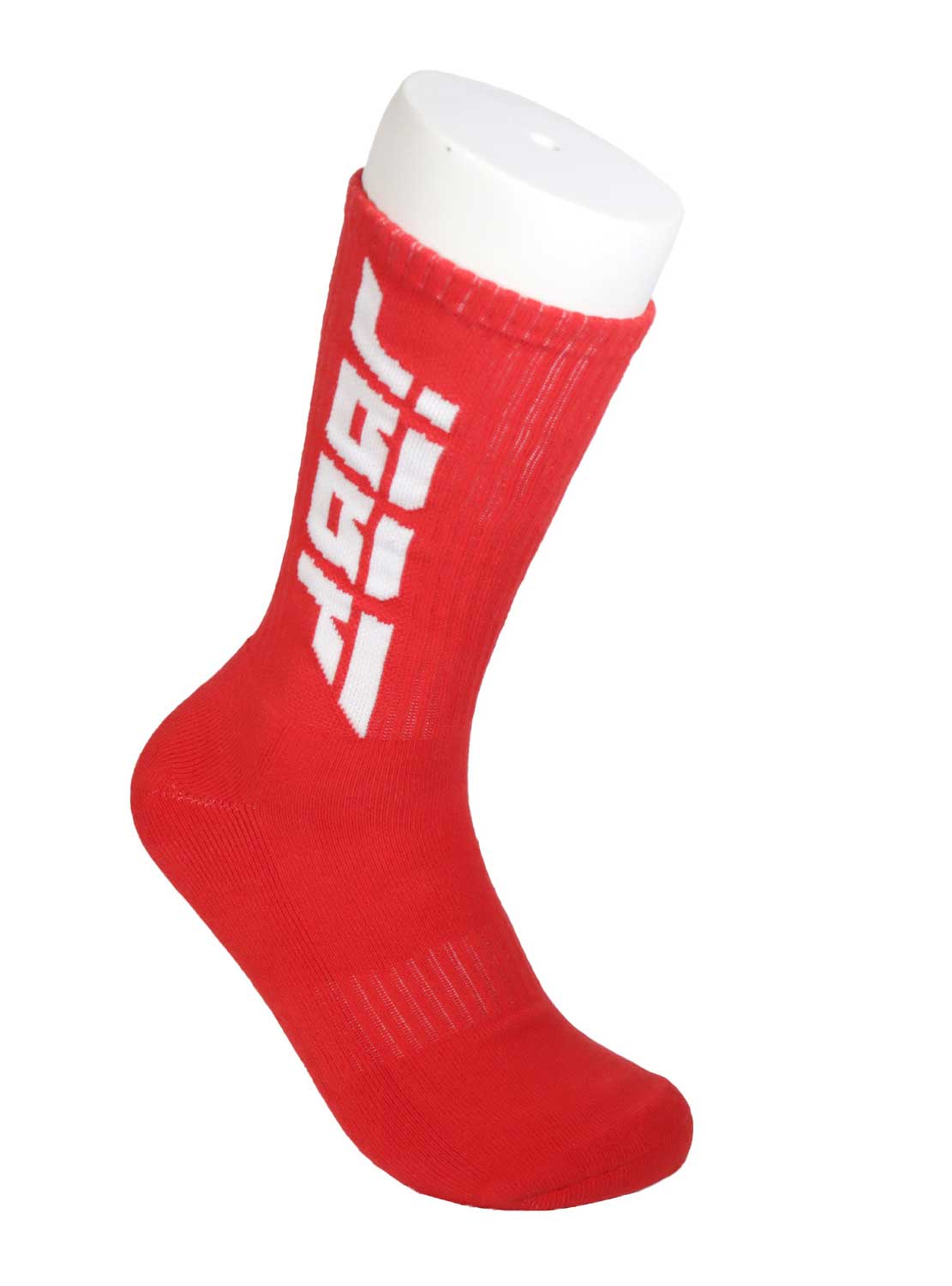 JBBF SOCKS - 赤ロング丈