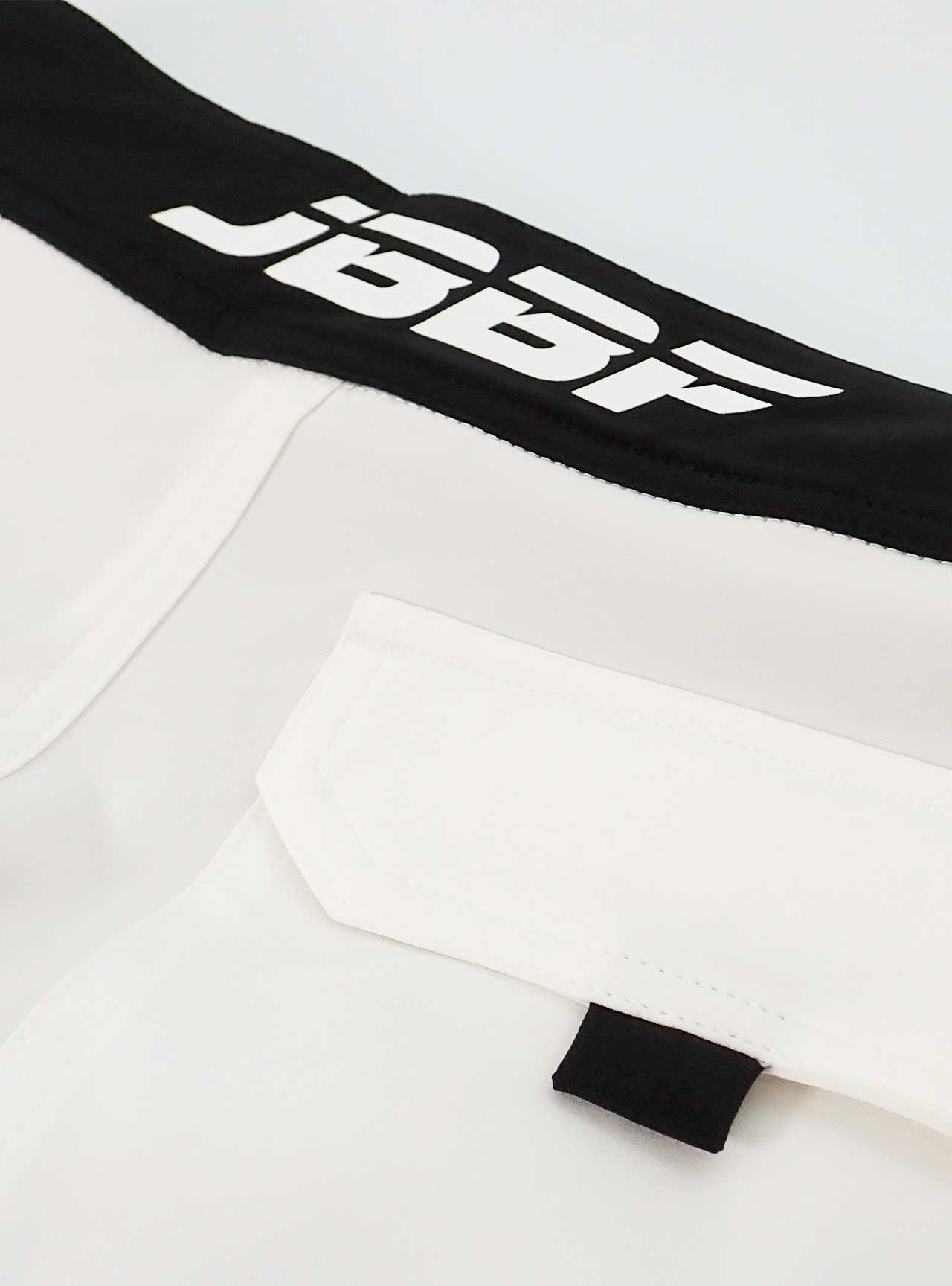 JBBF ステージショーツ(サーフパンツ) WHITE02(ストライプ)