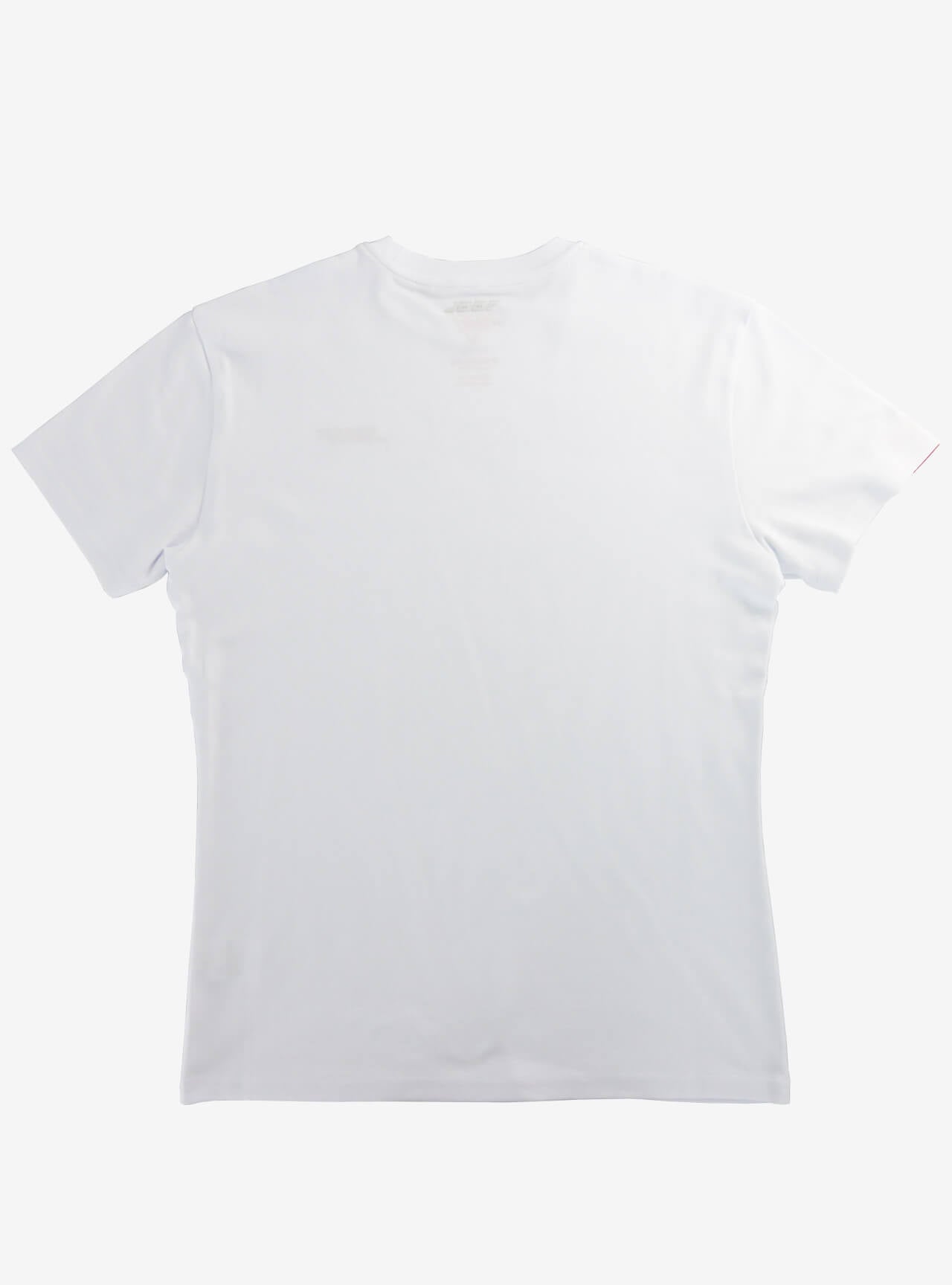 JBBF T-Shirt 白x赤ロゴ刺繍