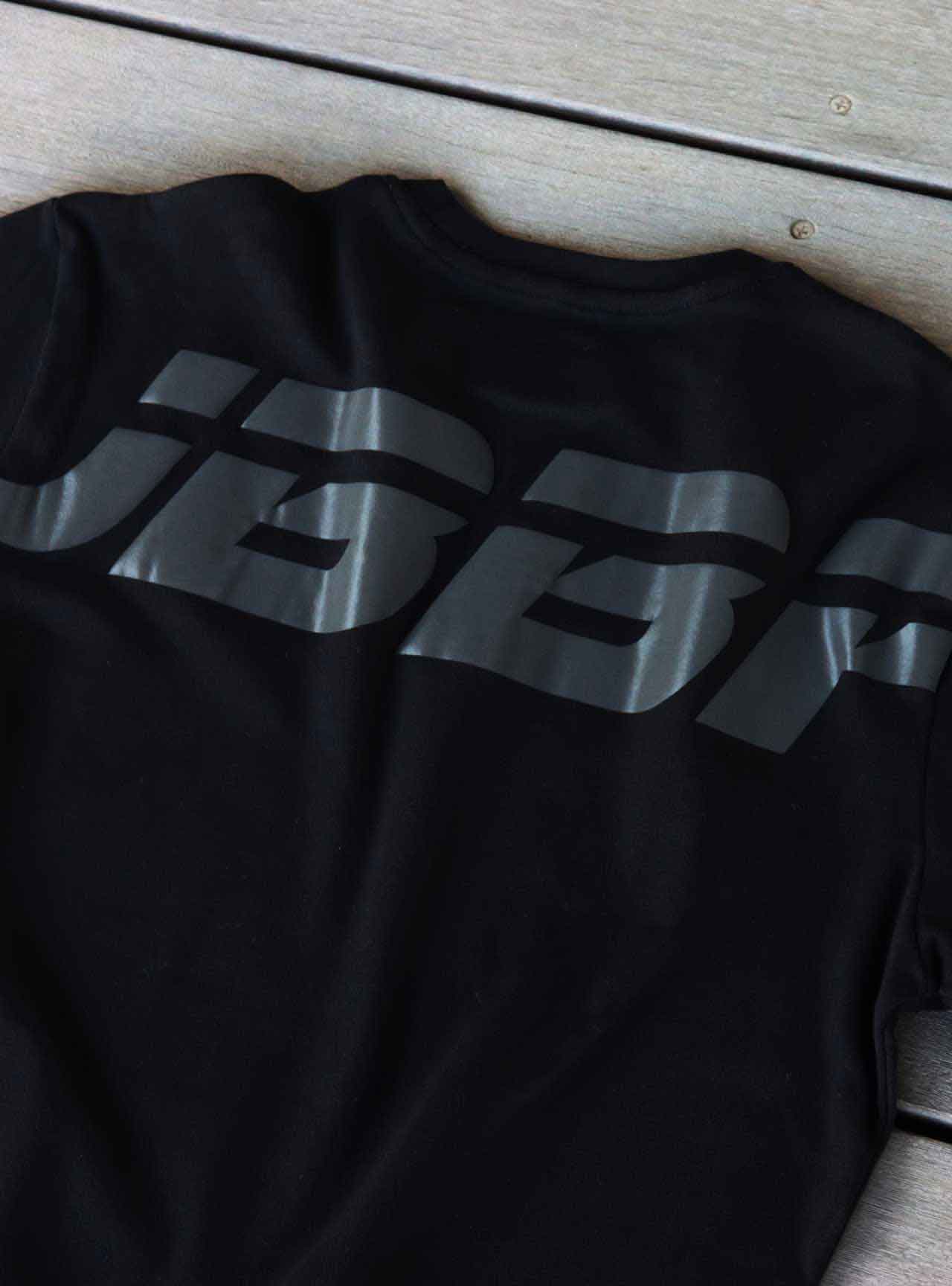 JBBF T-Shirt 黒xバックリフレクター