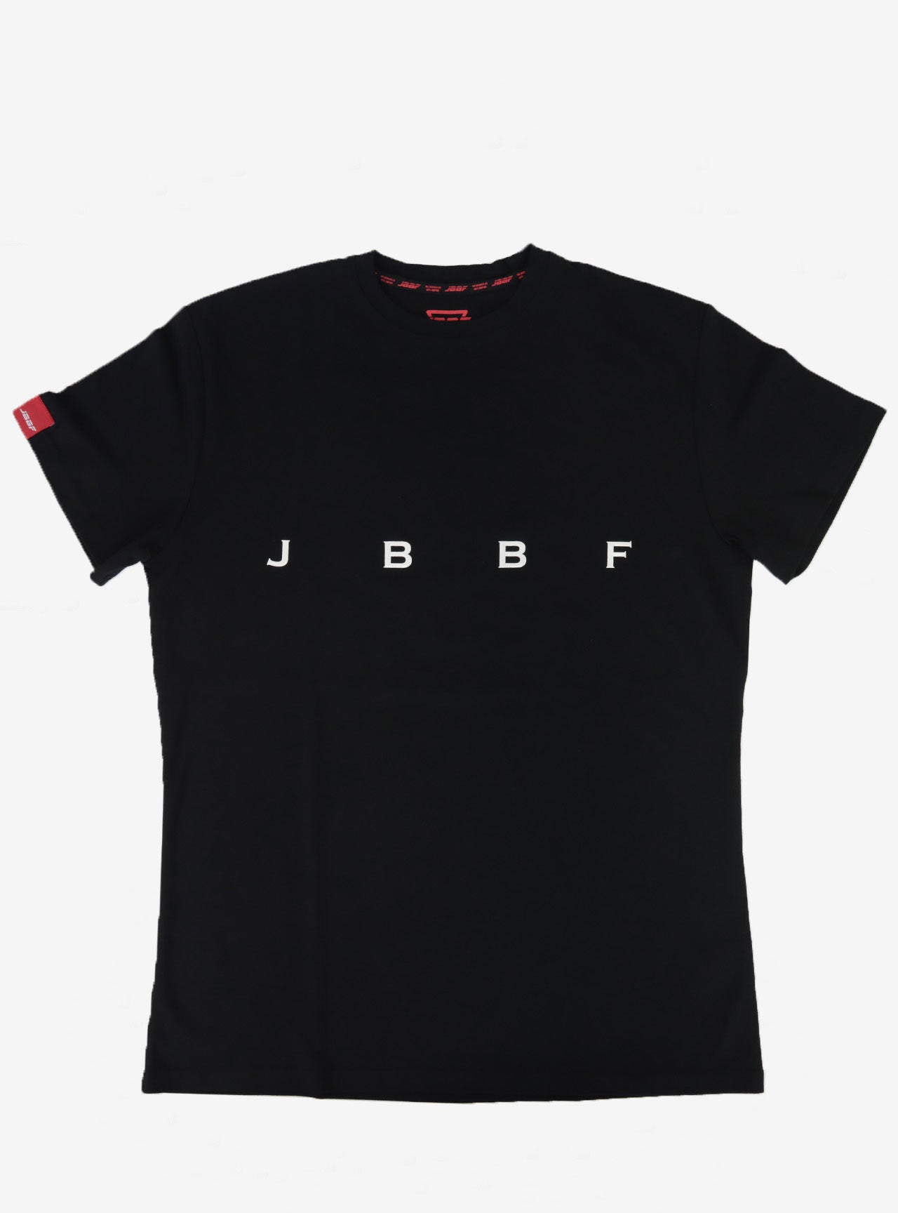 JBBF T-Shirt 黒xシンプル 白ロゴ