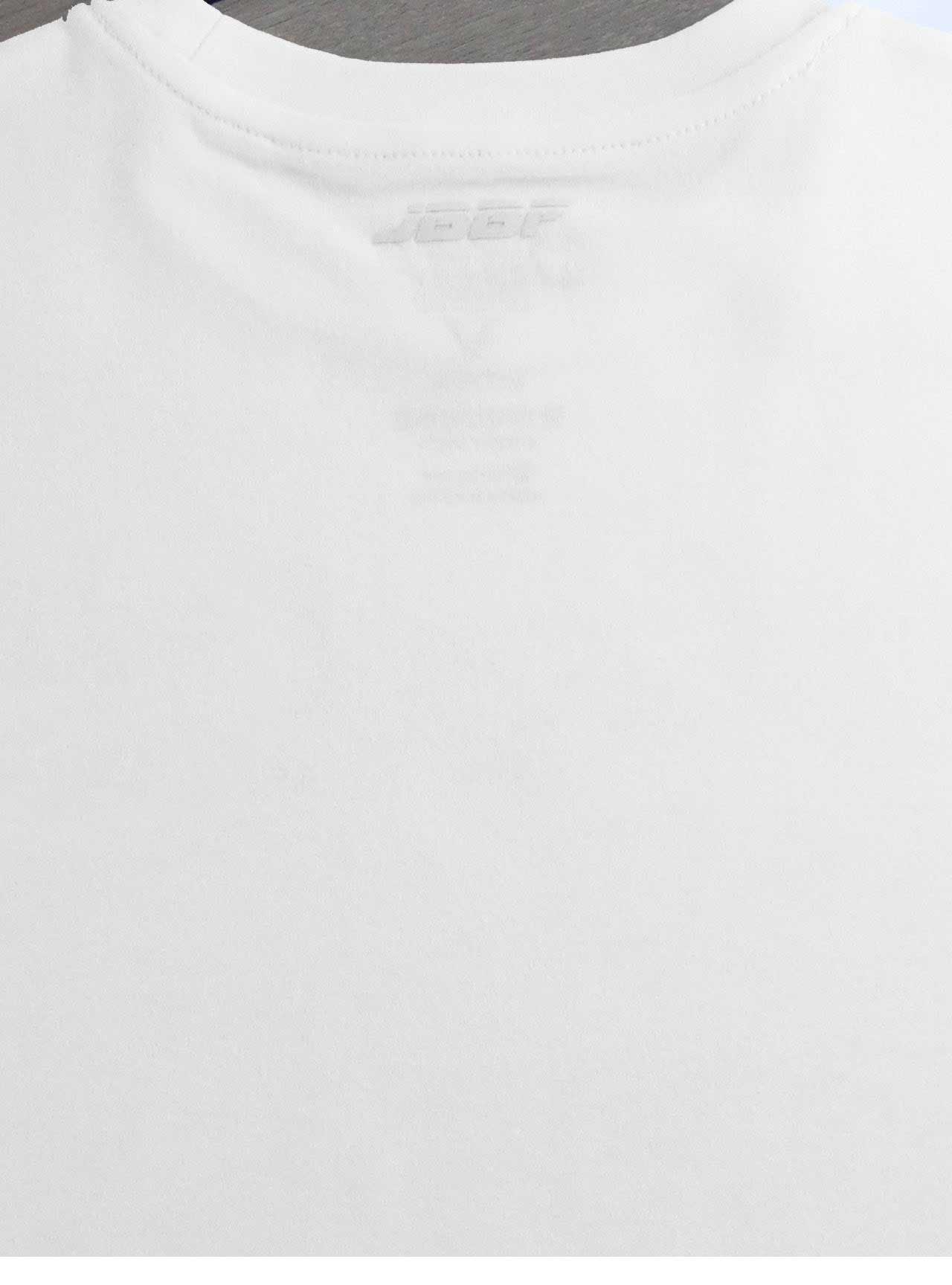 JBBF T-Shirt 白xシンプル 黒ロゴ