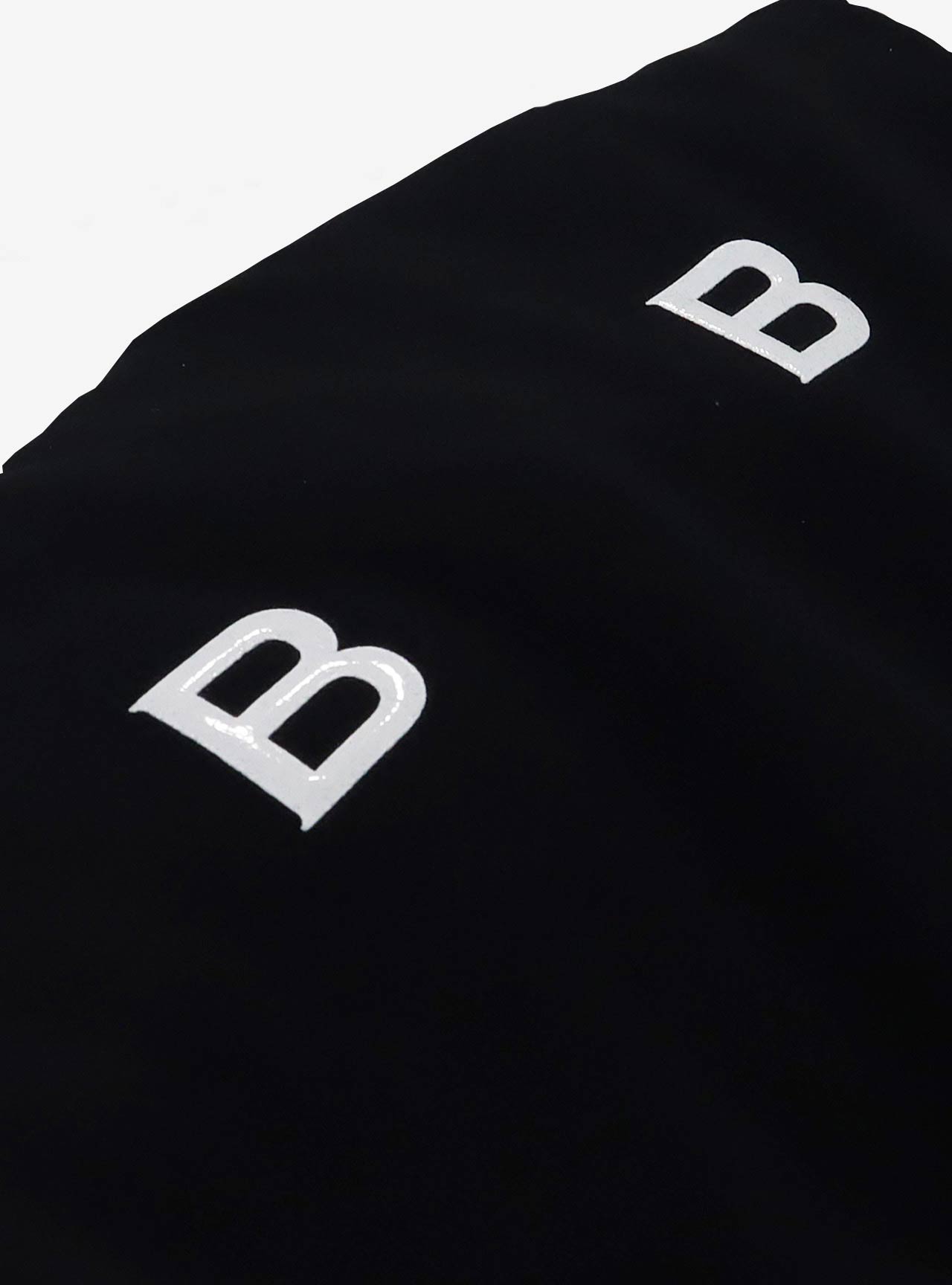 JBBF T-Shirt 黒xシンプル 白ロゴ