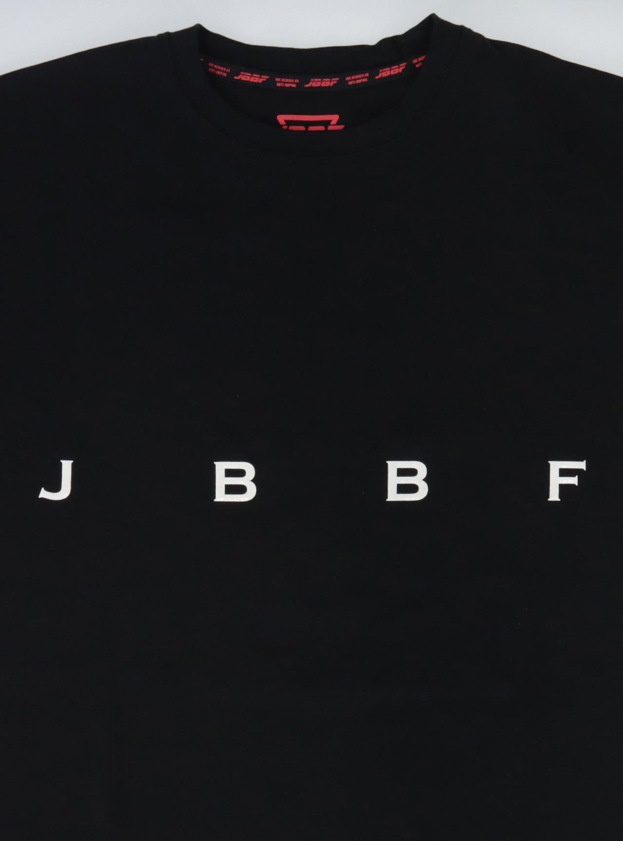 JBBF T-Shirt 黒xシンプル 白ロゴ