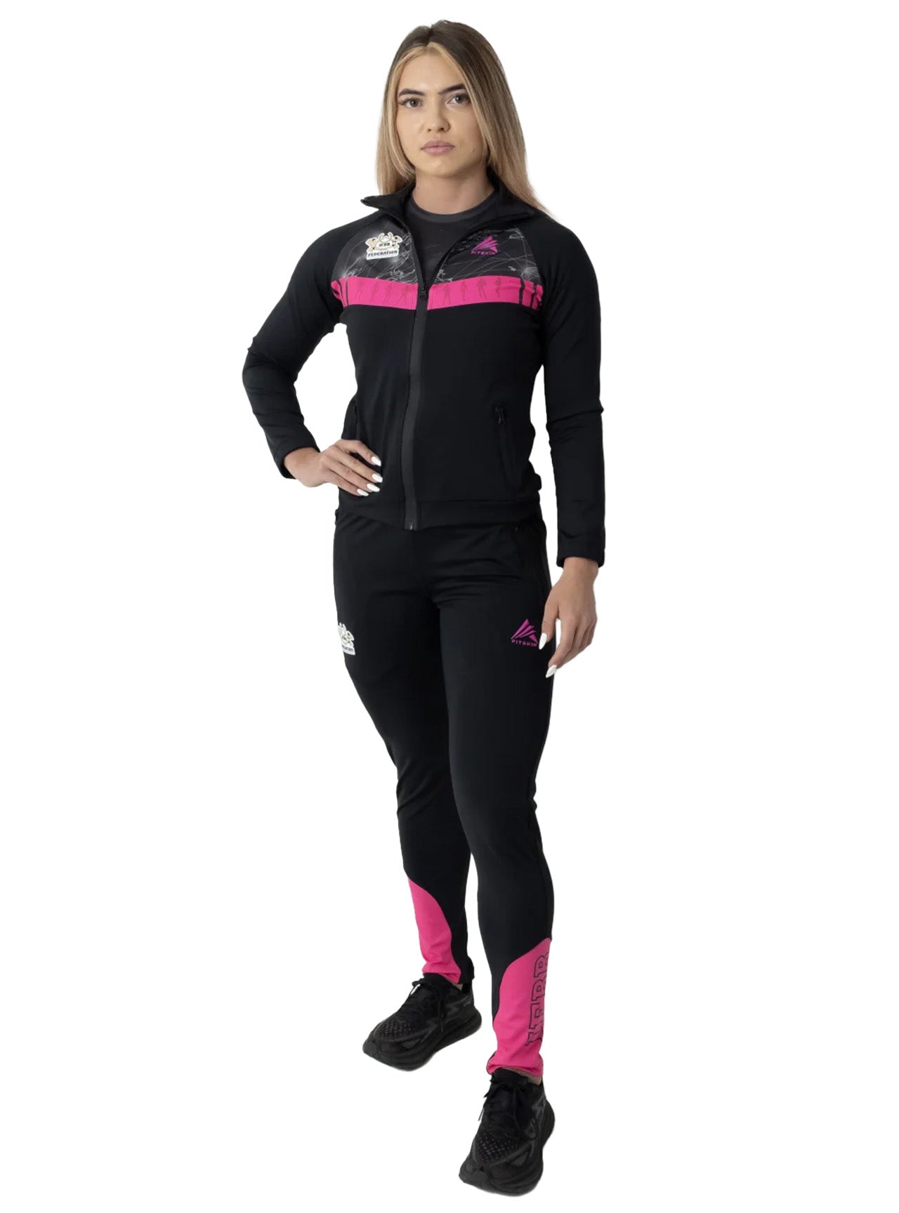 Polyester Tracksuit Jacket [Women]