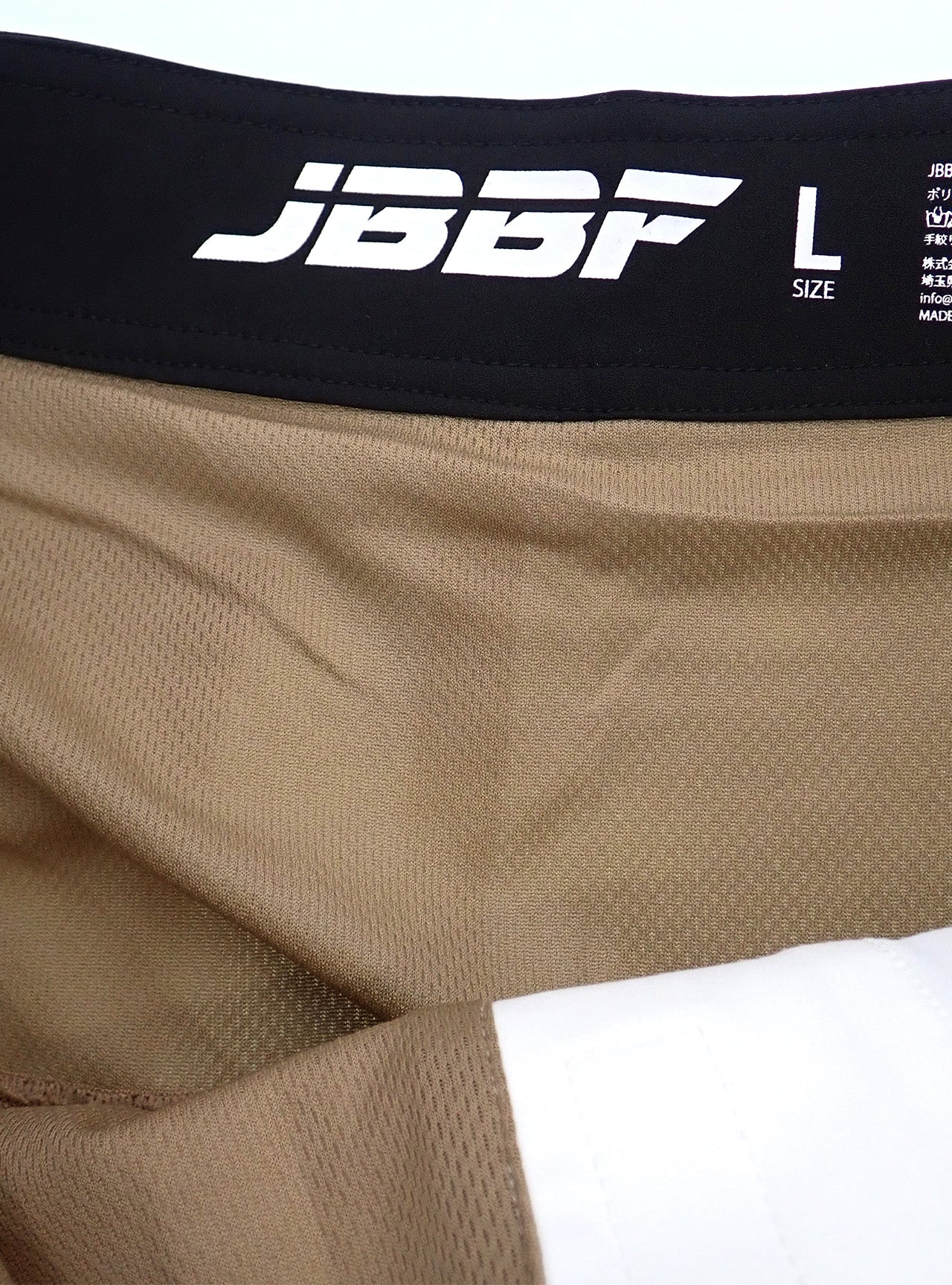 JBBF ステージショーツ（サーフパンツ） WHITE02（ストライプ）