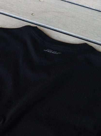 JBBF T-Shirt 黒ｘゴールド泊 ロゴ